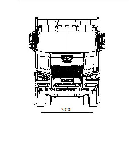 Самосвал J6P CA3250 6x4