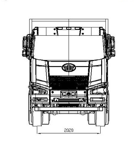 Самосвал J6P CA3310 8x4