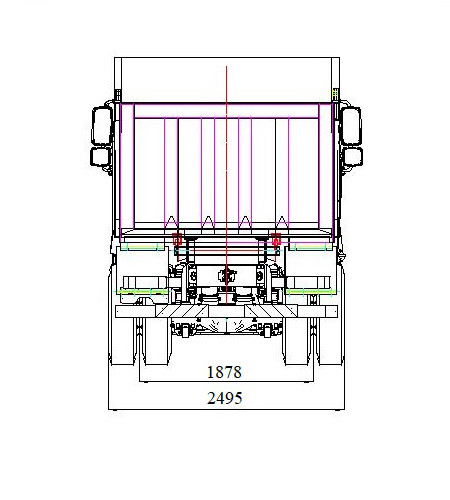 Самосвал J6P CA3250 6x4