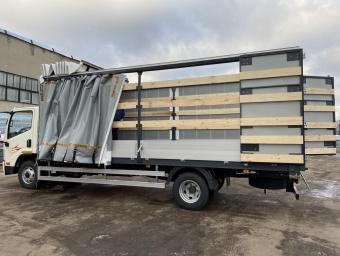 Бортовой тентованный фургон FAW Tiger V CA1066 4x2
