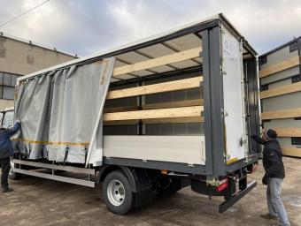 Бортовой тент. Tiger V CA1066 4x2 Рустрак HINO 300 XZU6