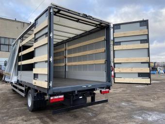 Бортовой тентованный фургон Tiger V CA1066 4x2
